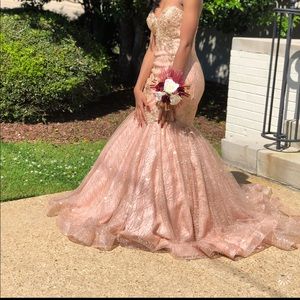 Strapless Prom Dress